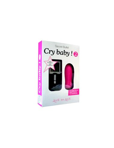 OVETTO VIBRANTE CON TELECOMANDO CRY BABY 2