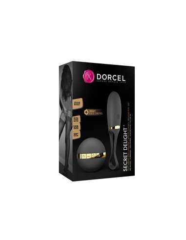 UOVO VIBRANTE SECRET DELIGHT GOLD - Black (D.)