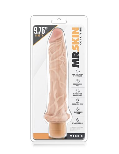 VIBRATORE SEMIREALISTICO MR. SKIN COCK VIBE 8