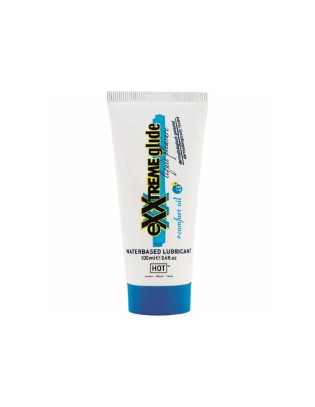 LUBRIFICANTI HOT EXXTREME GLIDE 100 ML+COMFORT OIL A+