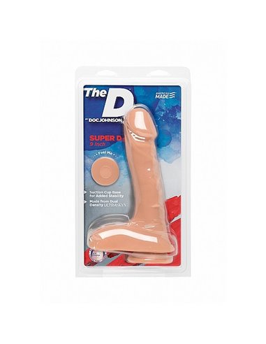 DILDO REALISTICO "The D - Super D - 9 Inch - Vanilla"