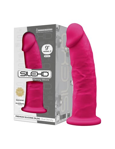 DILDO REALISTICO SILEXD - MODEL 2 - 9" - 23 cm. Rosa