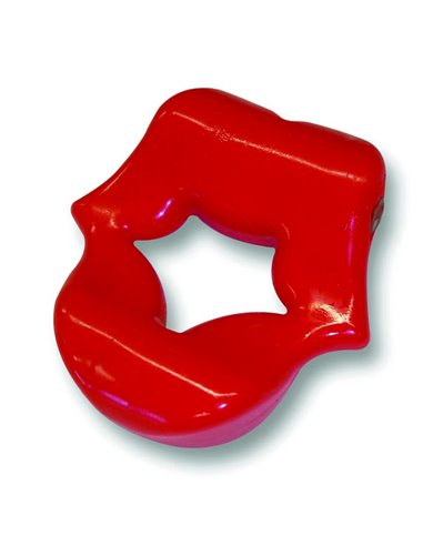 ANELLO FALLICO Hot Lips Red