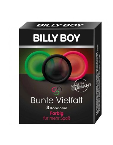 Billy Boy preservativi-3 colori diversi