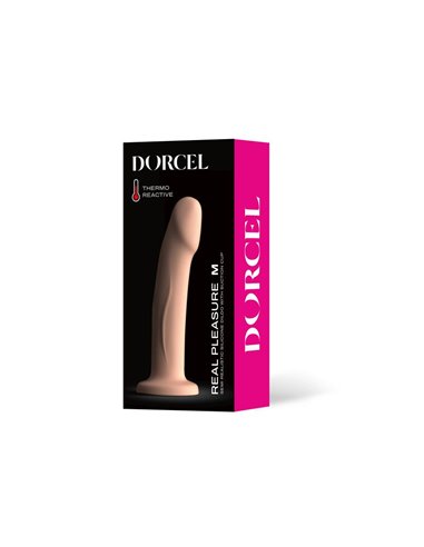 Dildo REAL PLEASURE M VANILLA Dorcel