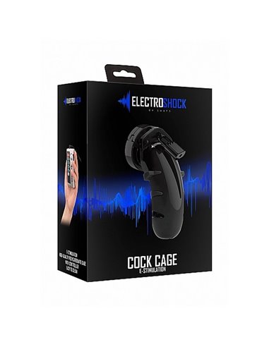 Elettrostimolatore E-Stim Cock Cage - Black