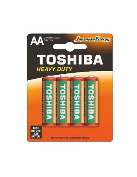 Batterie 1.5V AA Size 4 pezzi TOSHIBA