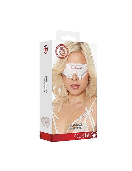 Maschera per gli occhi Eye-Mask - Nurse Theme - White