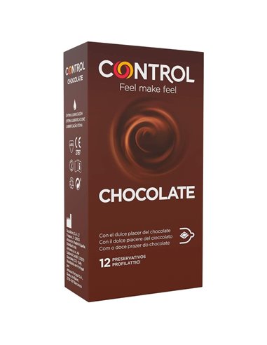 CONTROL - ADAPTA CHOCOLATE CONDOMS 12 UNITS