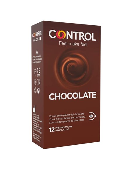 CONTROL - ADAPTA CHOCOLATE CONDOMS 12 UNITS