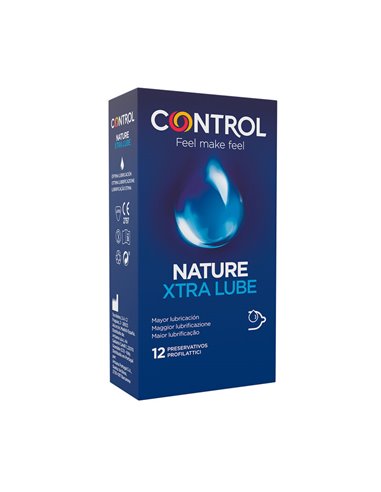 CONTROL - ADAPTA NATURE EXTRALUBE CONDOMS 12 UNITS