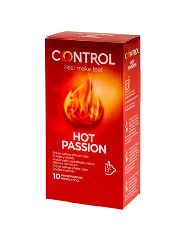 CONTROL - EFFETTO RISCALDANTE HOT PASSION 10 UNITÀ