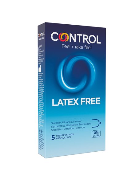 CONTROL - FREE SIN LATEX CONDOMS 5 UNITS