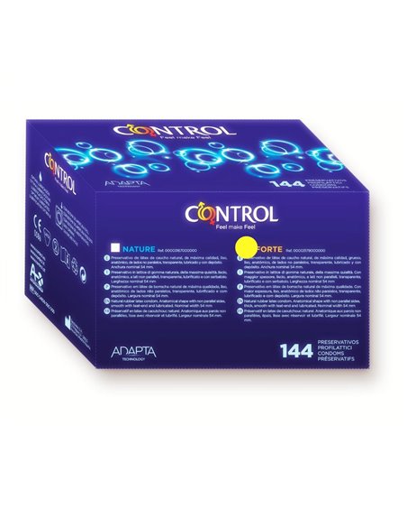 CONTROL - PRESERVATIVI ADAPTA FORTE 144 UNITÀ