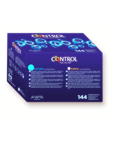 CONTROL - PRESERVATIVI ADAPTA NATURE 144 UNITÀ