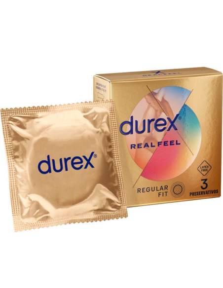 DUREX - PRESERVATIVI REAL FEEL 3 UNITÀ