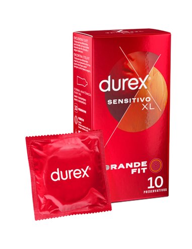 DUREX - PRESERVATIVI SENSITIVE XL 10 UNITÀ