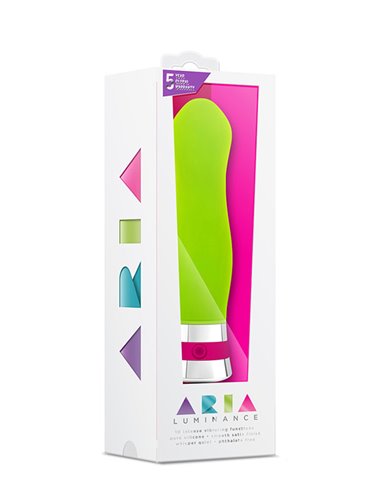 VIBRATORE DESIGN ARIA LUMINANCE LIME