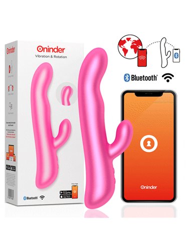 ONINDER - OSLO VIBRAZIONE E ROTAZIONE ROSA - APP GRATUITA