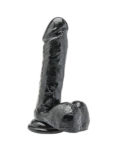 GET REAL - DILDO 18 CM CON SFERE NERO