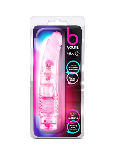 VIBRATORE FALLICO B YOURS VIBE PINK 2 PINK